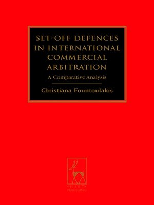 cover image of Set-off Defences in International Commercial Arbitration